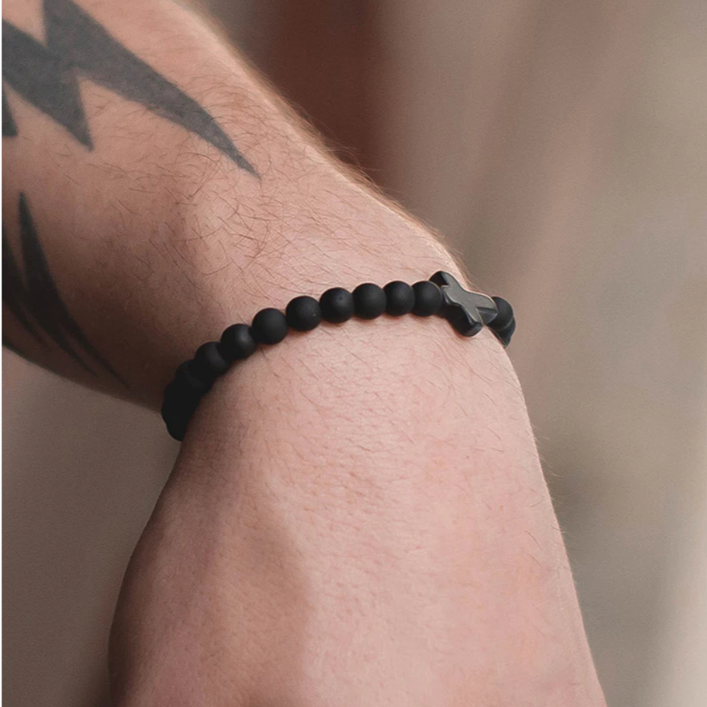 Esperanza - Pulsera con Crucifijo en el Medio