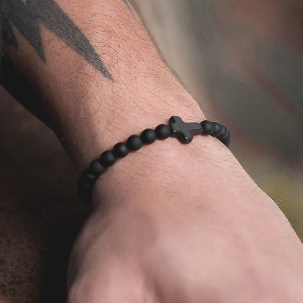 Esperanza - Pulsera con Crucifijo en el Medio